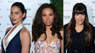 Weird Prints and Pretty Hair at the <em>Vanity Fair</em> Calendar Party